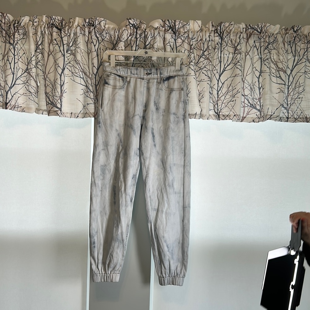 Rag & Bone denim-like jogger sweatpants, size small